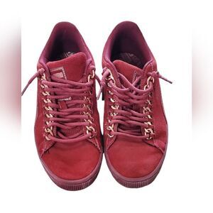 Puma Suede Brick Red Sneakers